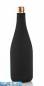 Preview: Weinkühler Schlegelflasche 0,75 Liter schwarz