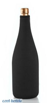 Weinkuehler Schlegelflasche 1,0 Liter in schwarz