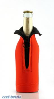 Flaschenkuehler 0,33 Liter in orange