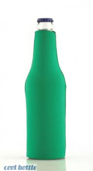 Flaschenkuehler 0,33 Liter in gruen