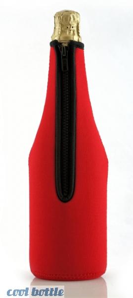 Sektkuehler 0,75 Liter in rot