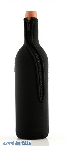 Weinkuehler 0,75 Liter in schwarz
